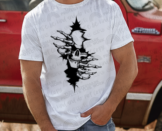 Escaping Skeleton - Black