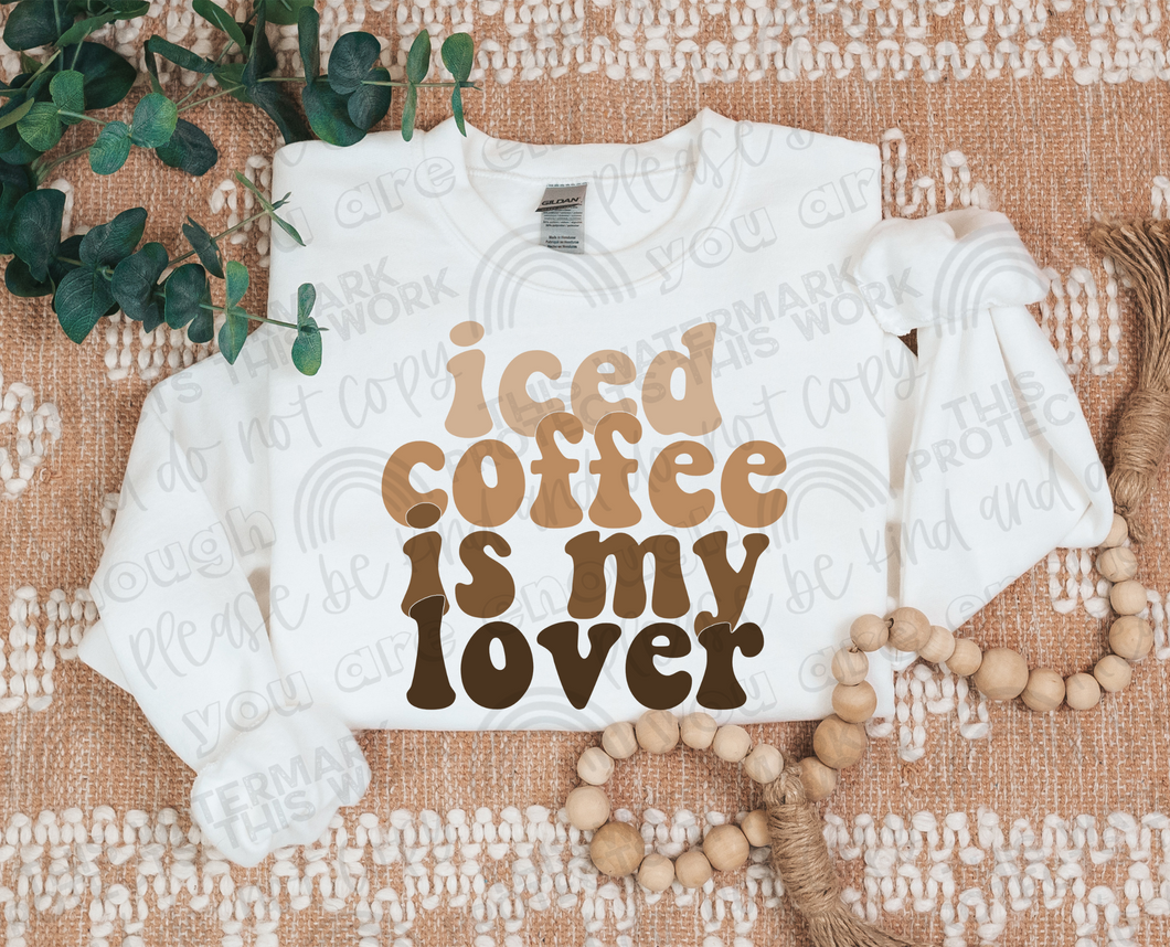 Iced Coffee is My Lover Sublimation