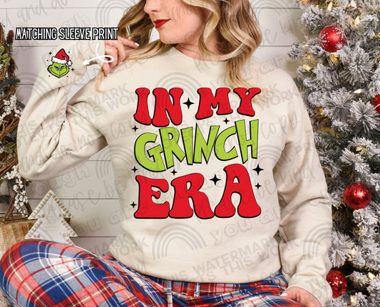 In My Grinch Era (red) DTF