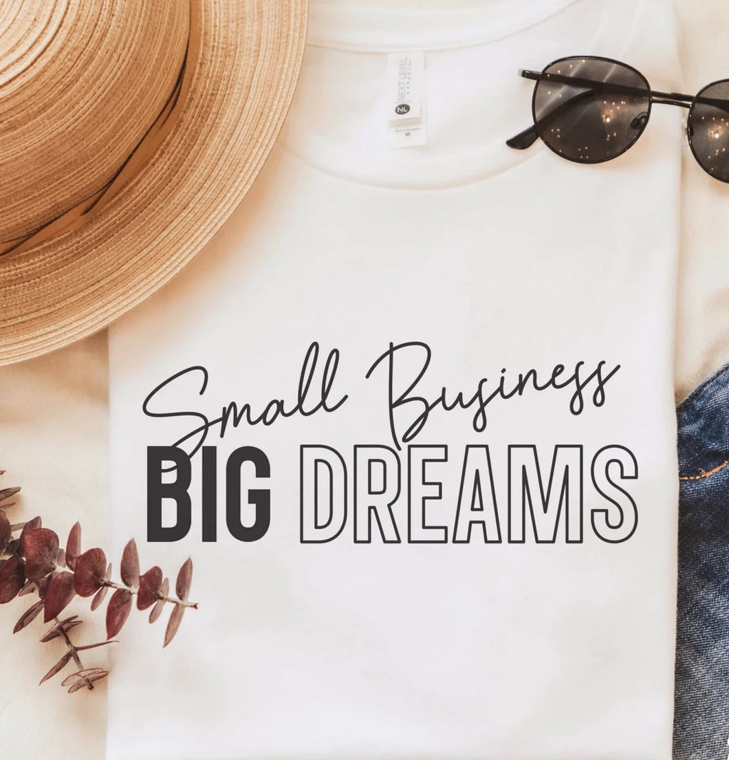Small business big dreams - black