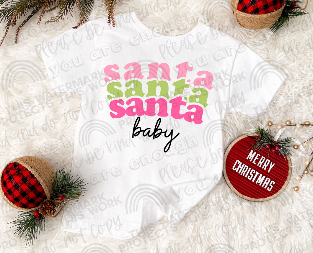 Santa Baby; Color (youth) DTF