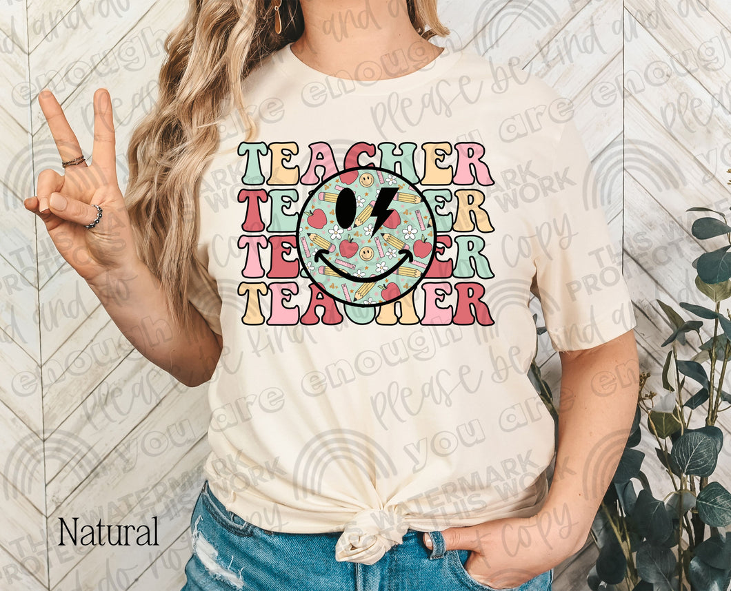 Retro Teacher 1 DTF