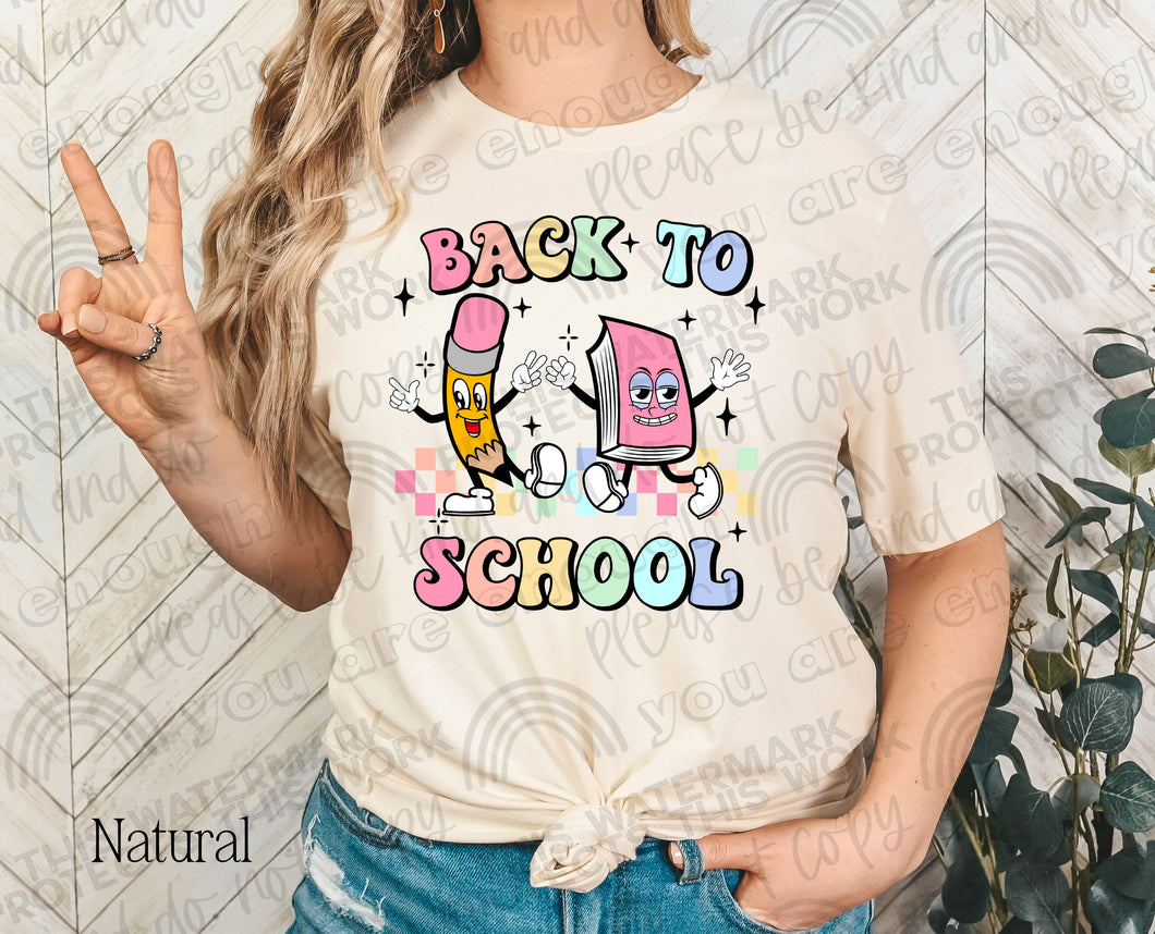 Back To School (Pastel) DTF