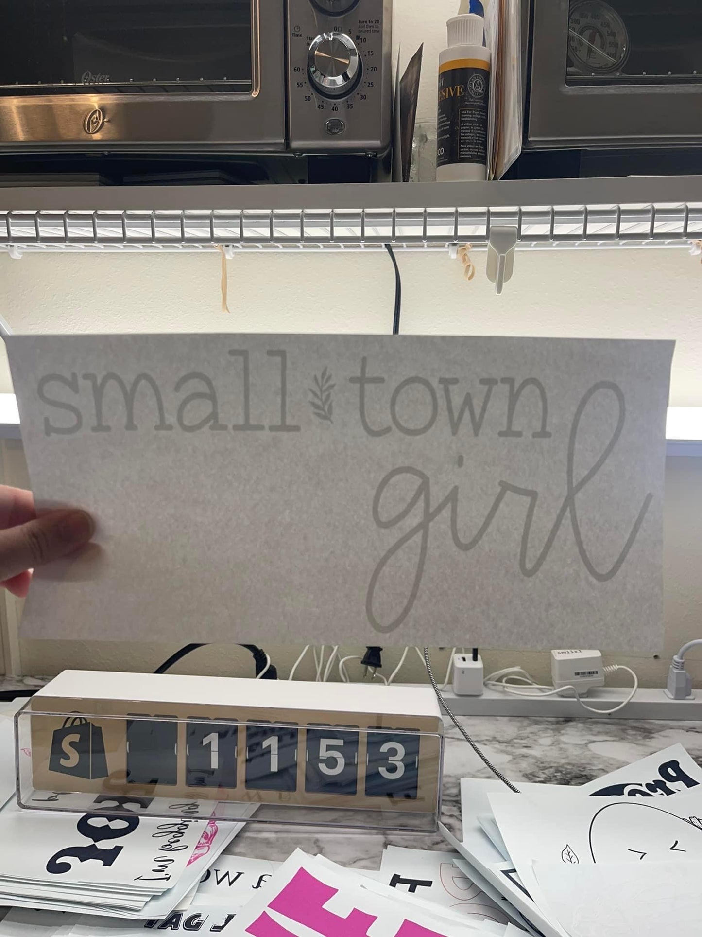Small Town Girl - white