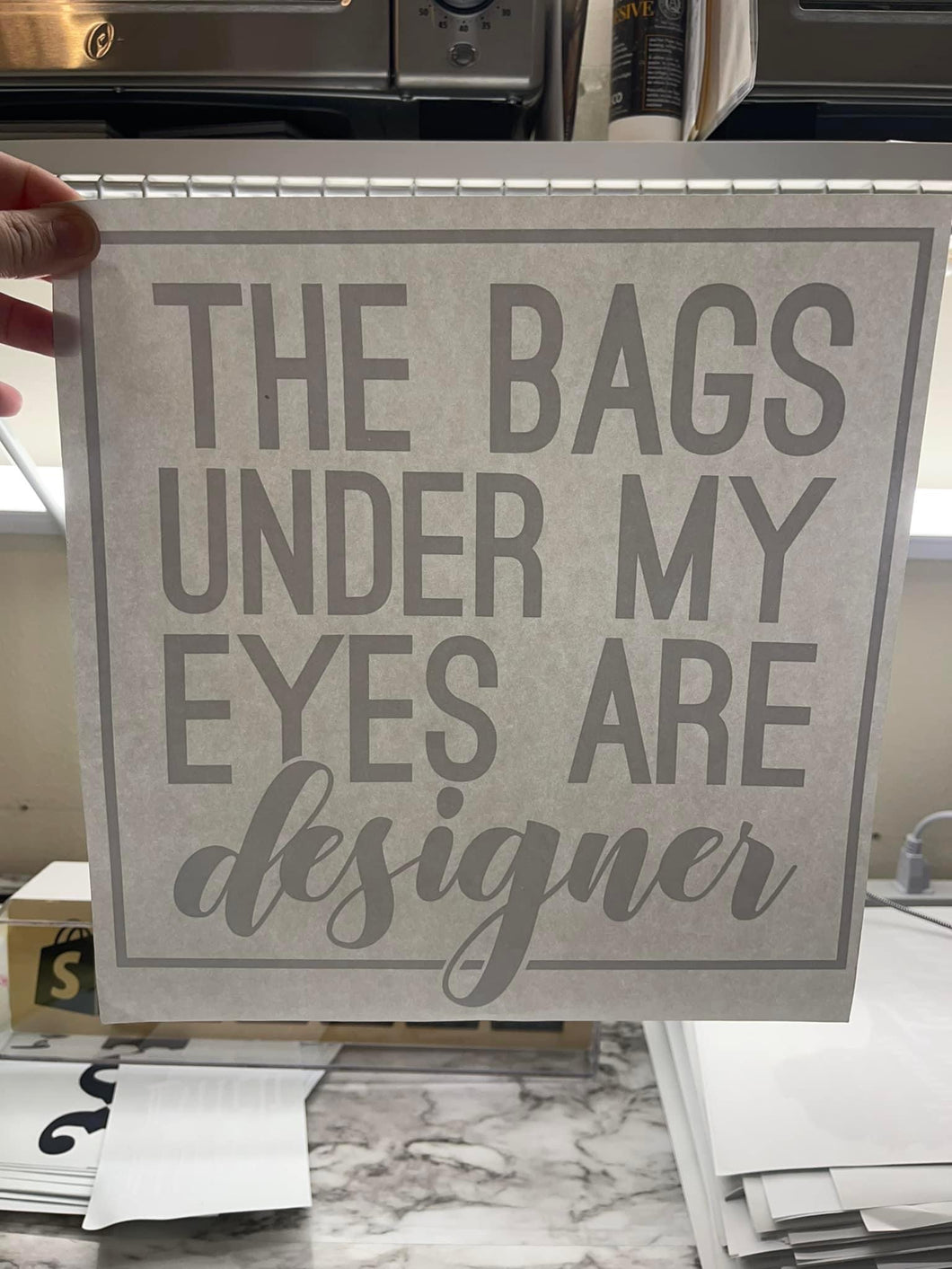 Designer - white