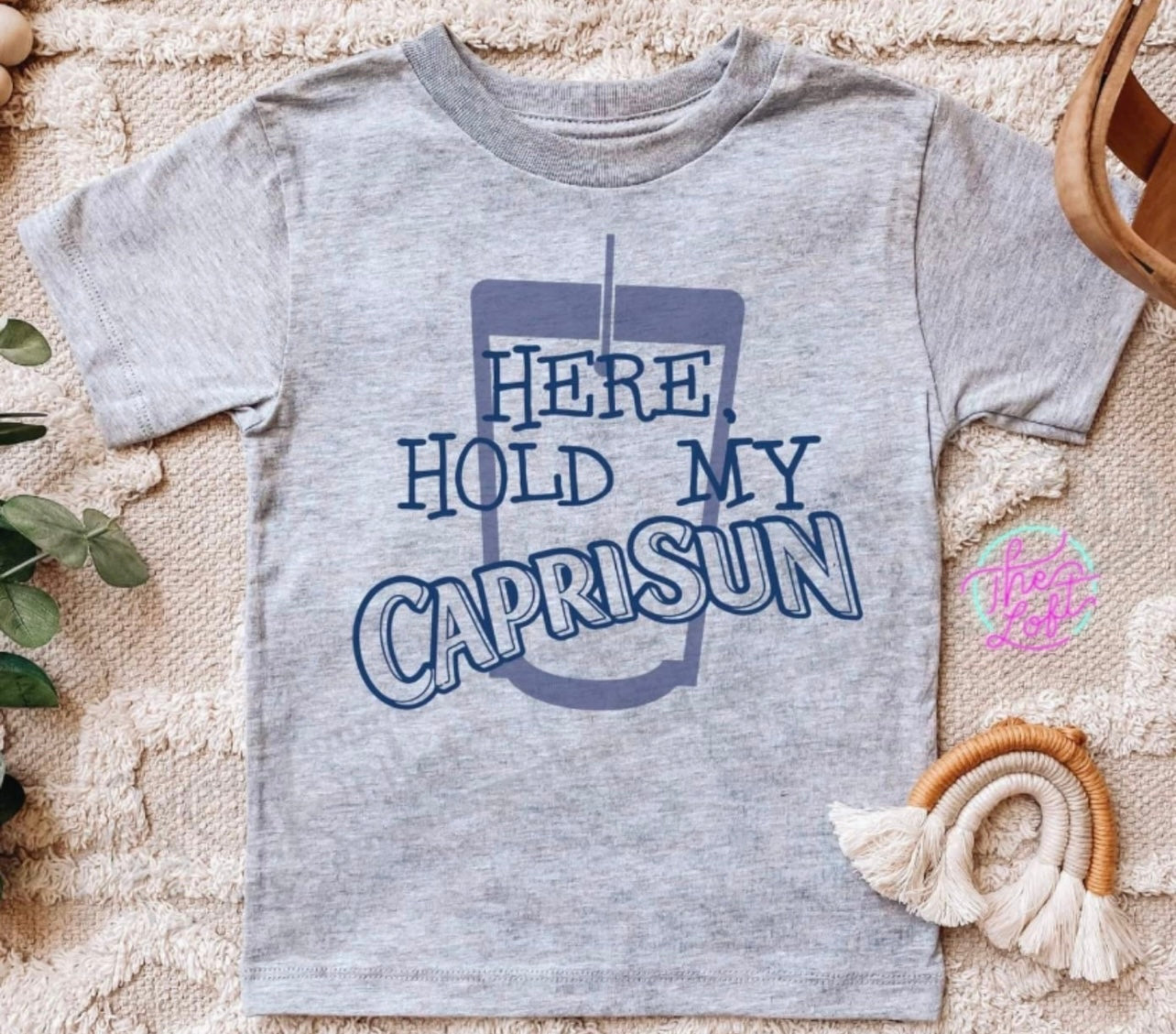 Here Hold My Caprisun - Blue - Toddler / Small Youth