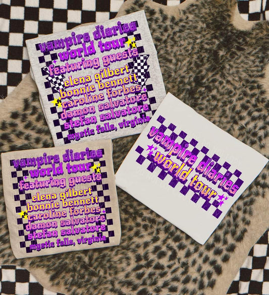 TVD World Tour Sublimation FRONT