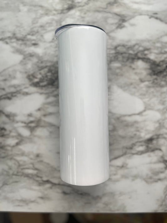 20oz Sublimation Tumbler - Flat Edge