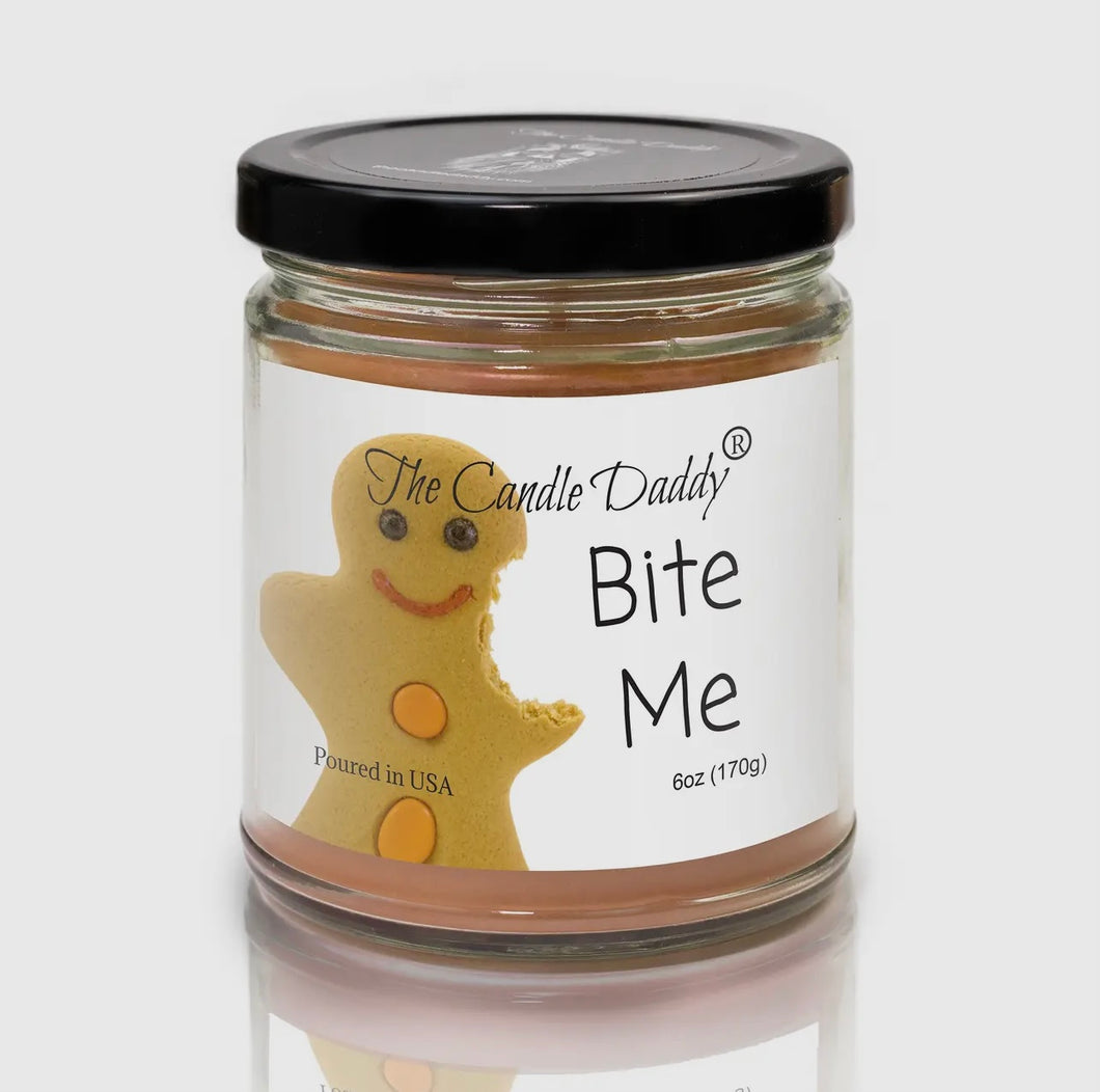 Bite Me - Christmas Gingerbread Cookie