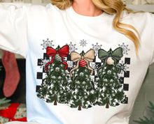 Load image into Gallery viewer, Sparkle Christmas Trees DTF
