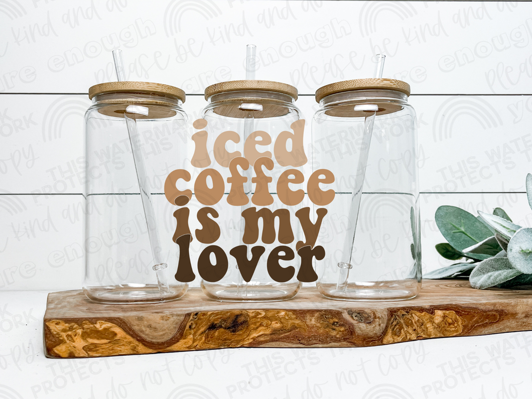 Iced Coffee is My Lover Decal