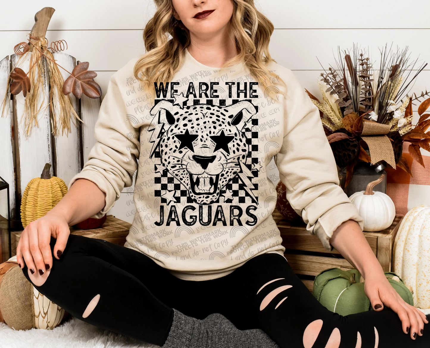 Football Mama (faux embroidery) Sublimation