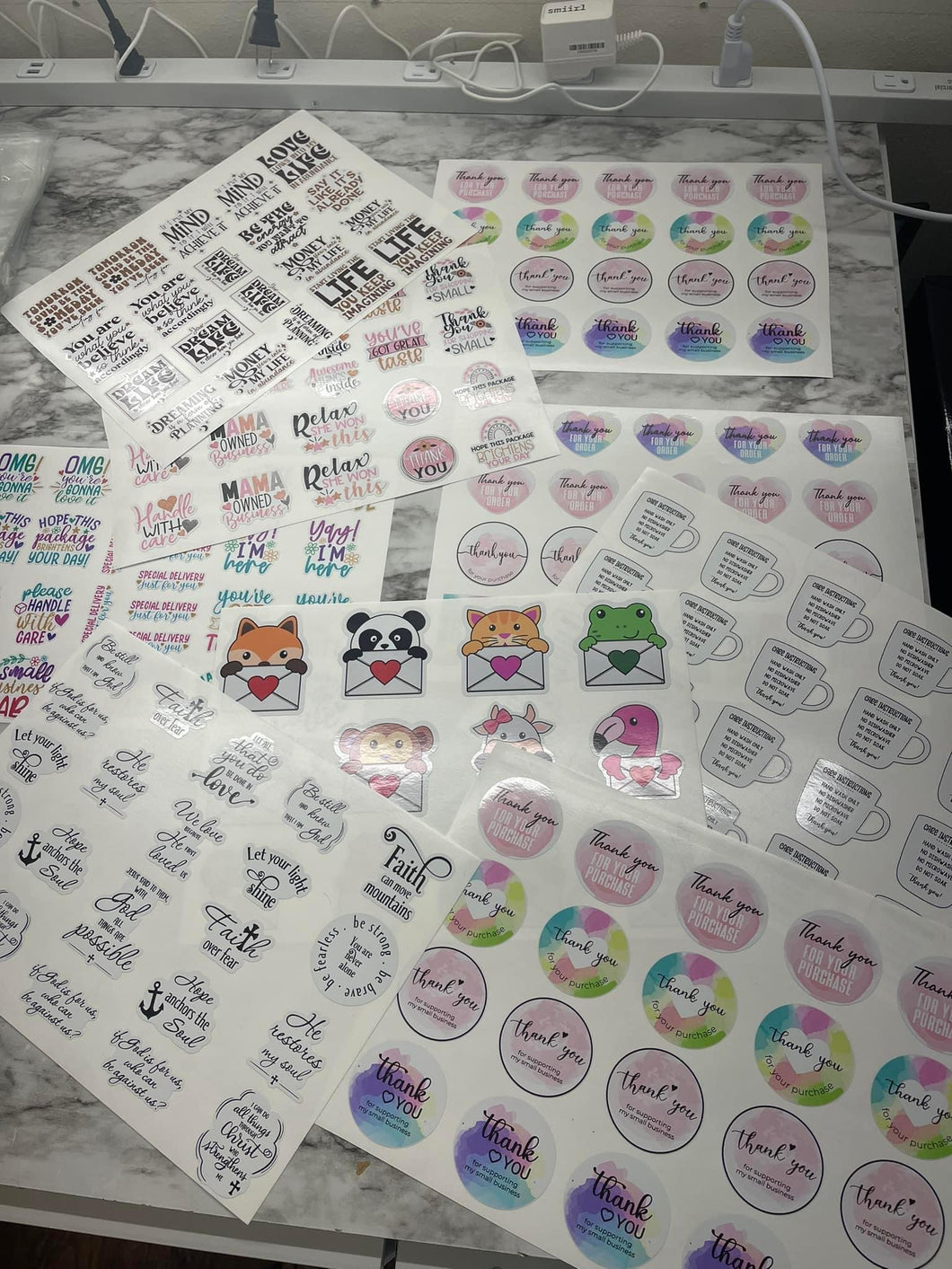 Small Business Sticker Set