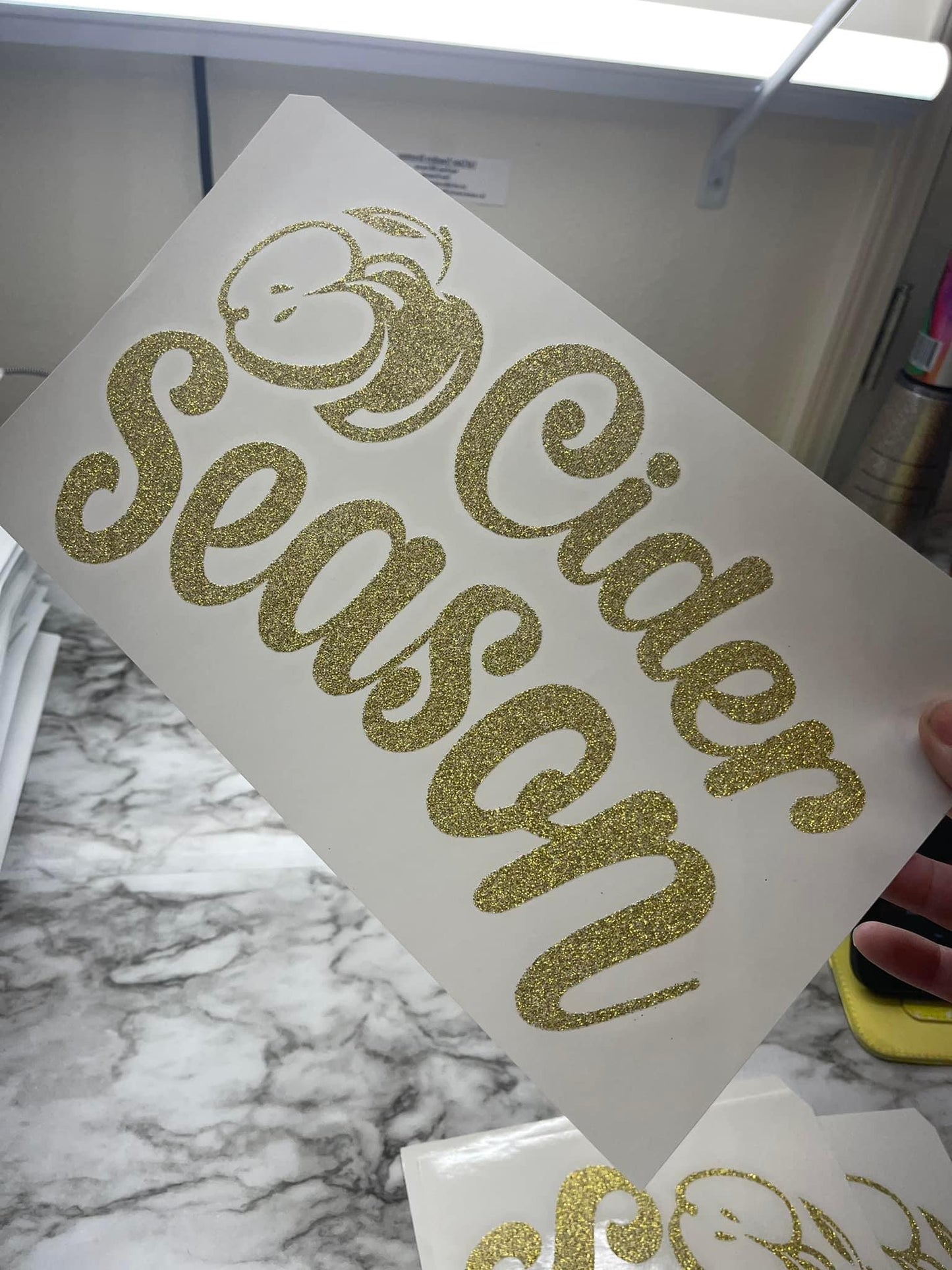 Cider Season - Gold Glitter