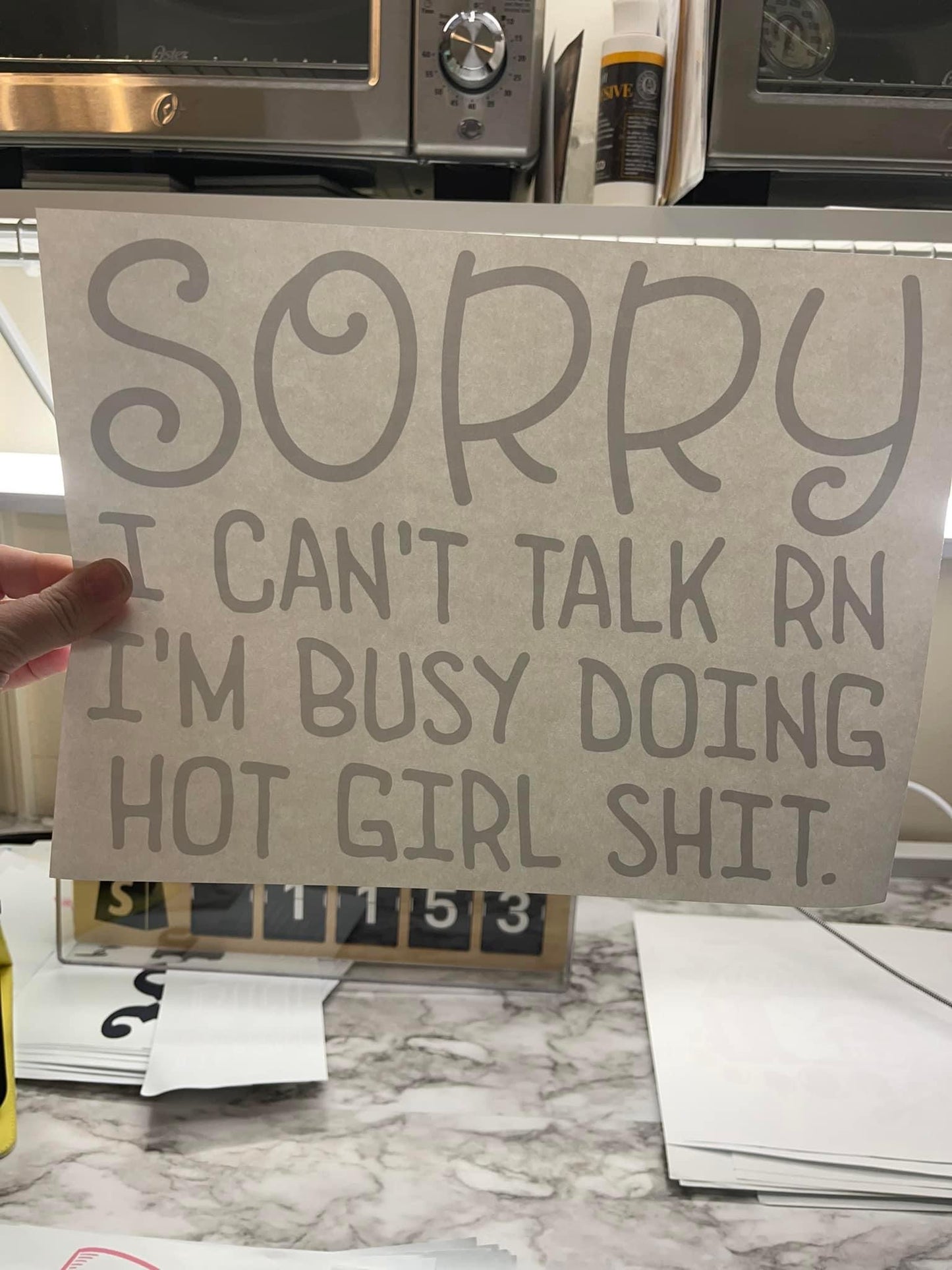 Hot Girl Shit - white