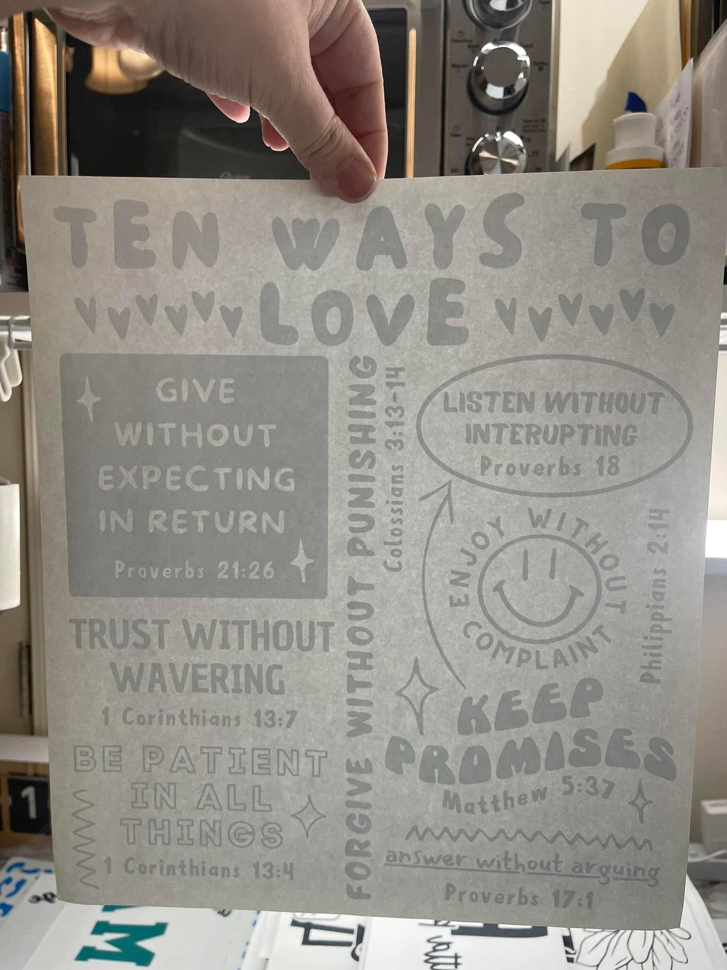 Tens ways to love - White + Pocket
