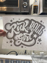 Load image into Gallery viewer, Rock n Roll Girl - black - Toddler/ Small Youth
