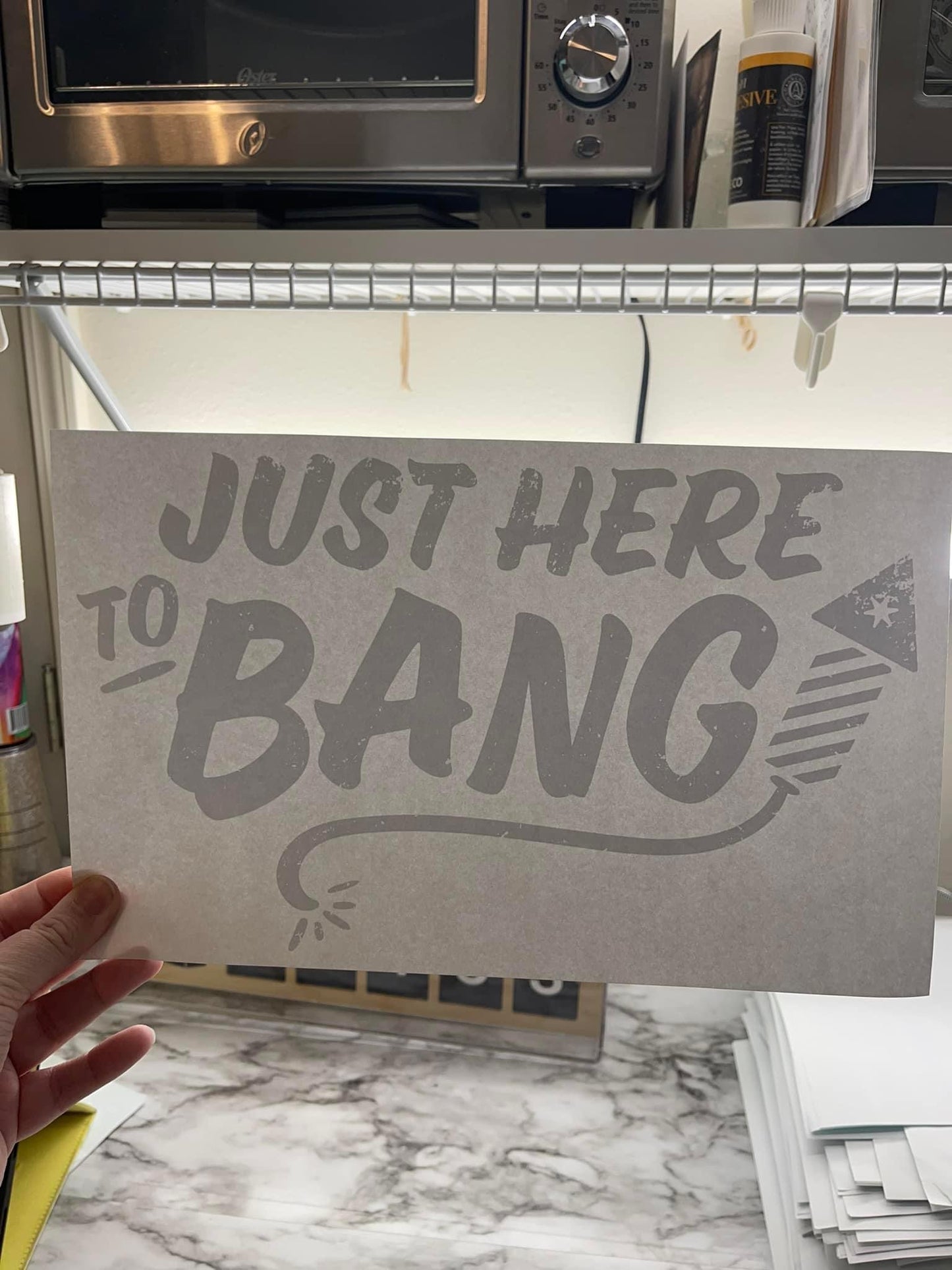 Just here to bang - white