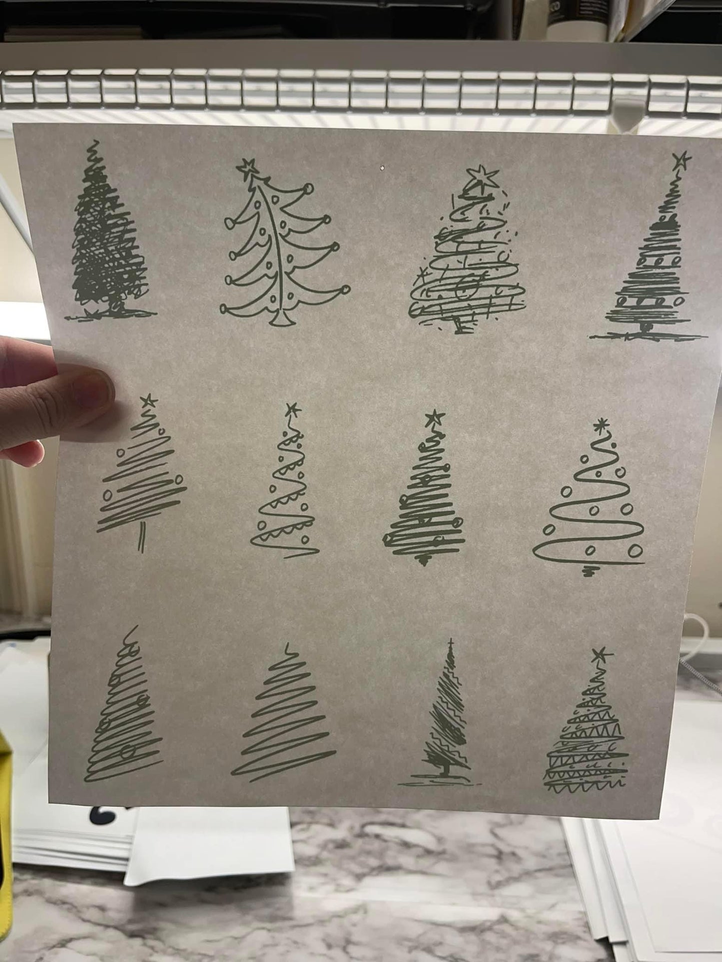 Christmas Trees - Green