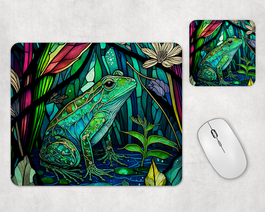 Stained Glass Frog
