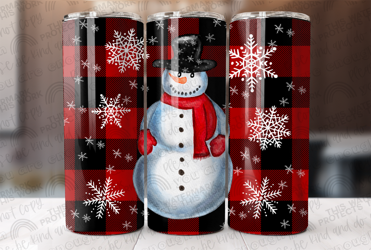 Snowman & Plaid