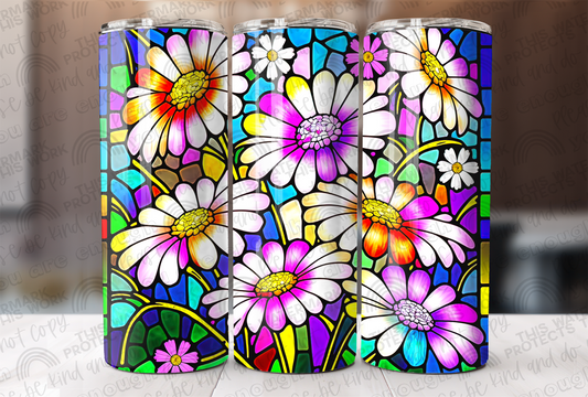 Rainbow Daisies