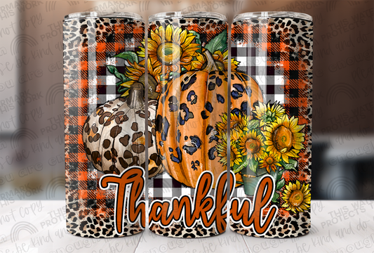 Thankful - Leopard/Plaid