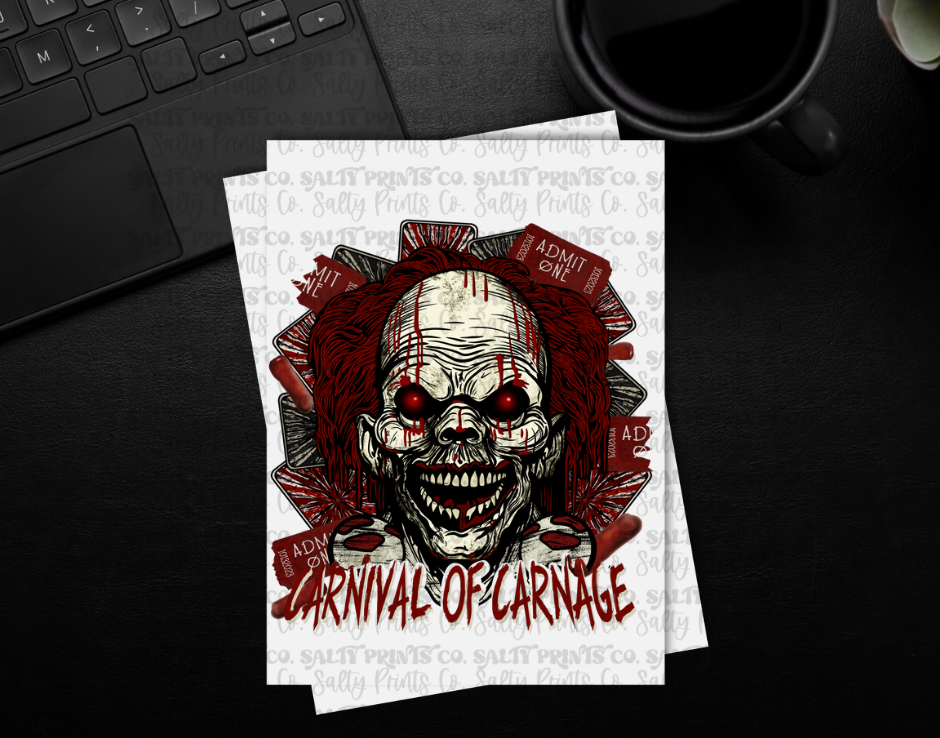 Carnival of Carnage Sublimation