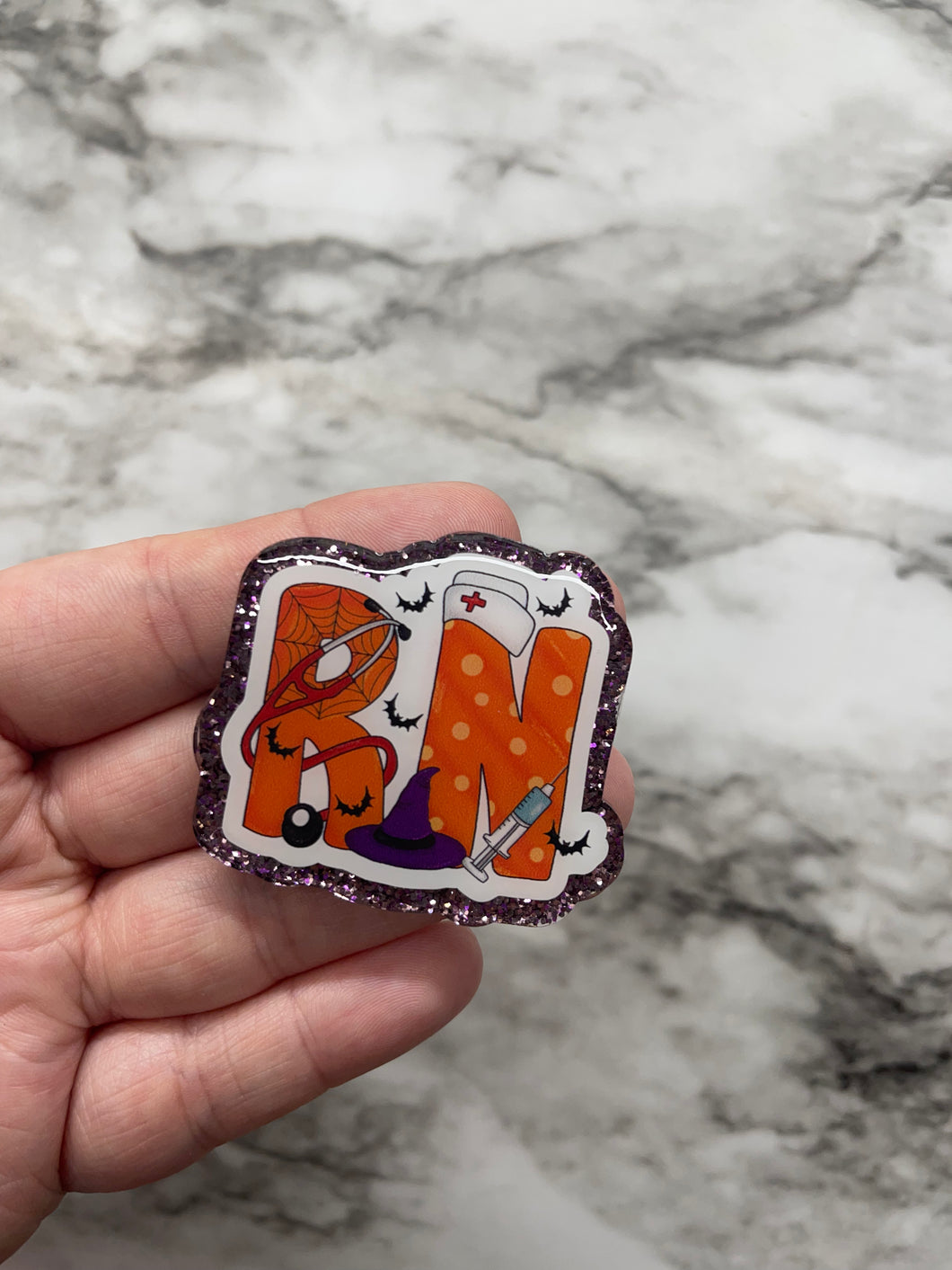 Badge Reel - Halloween RN