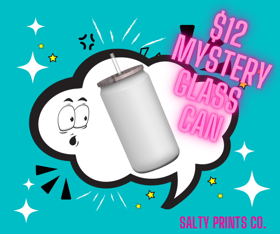 Mystery Glass Can