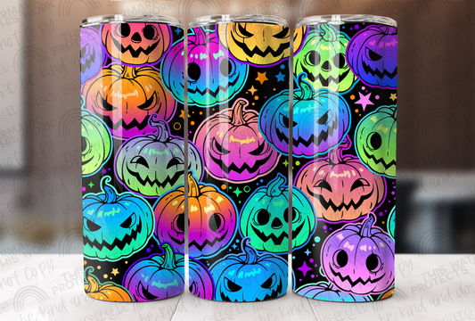 Neon Pumpkins - Large
