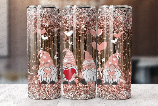 Pretty Pink Gnomes