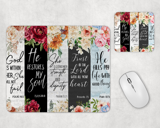 Floral Bible Affirmations