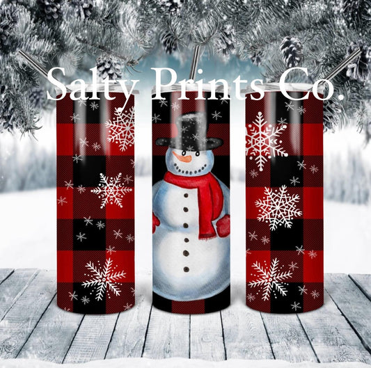 Snowman & Plaid