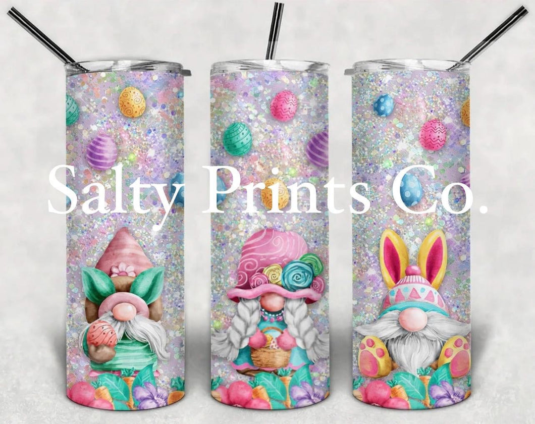 Glitter Easter Gnomes