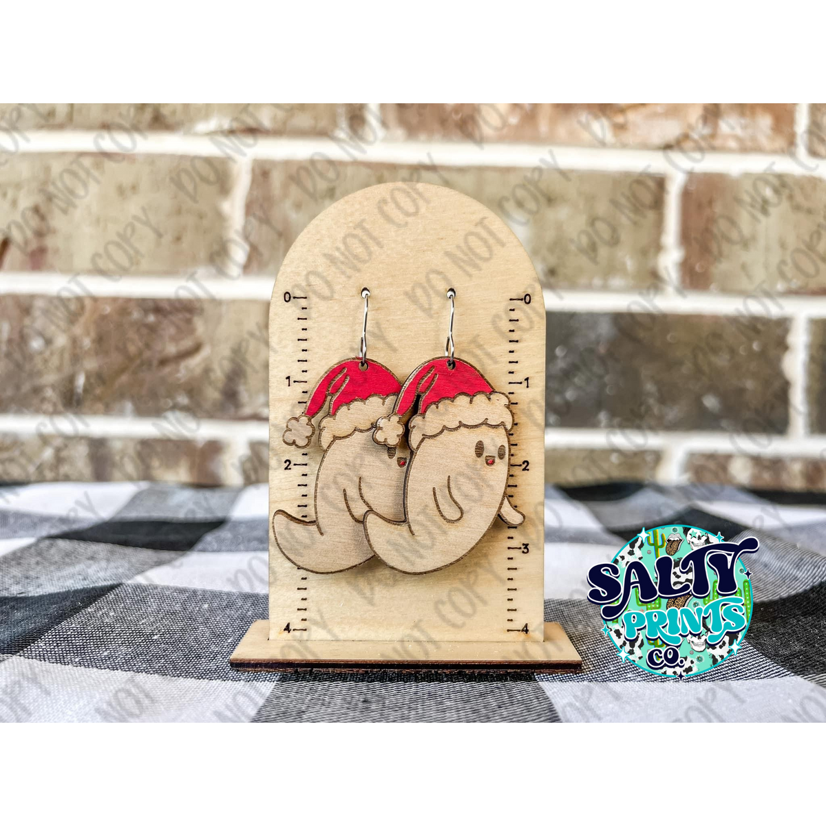 Spooky Christmas Earrings