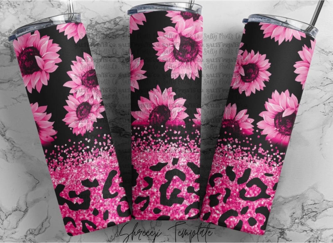 Pink Leopard Sunflowers