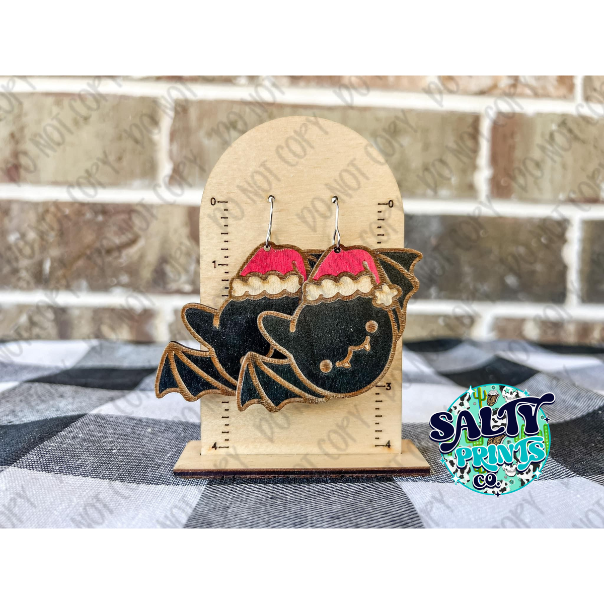 Spooky Christmas Earrings