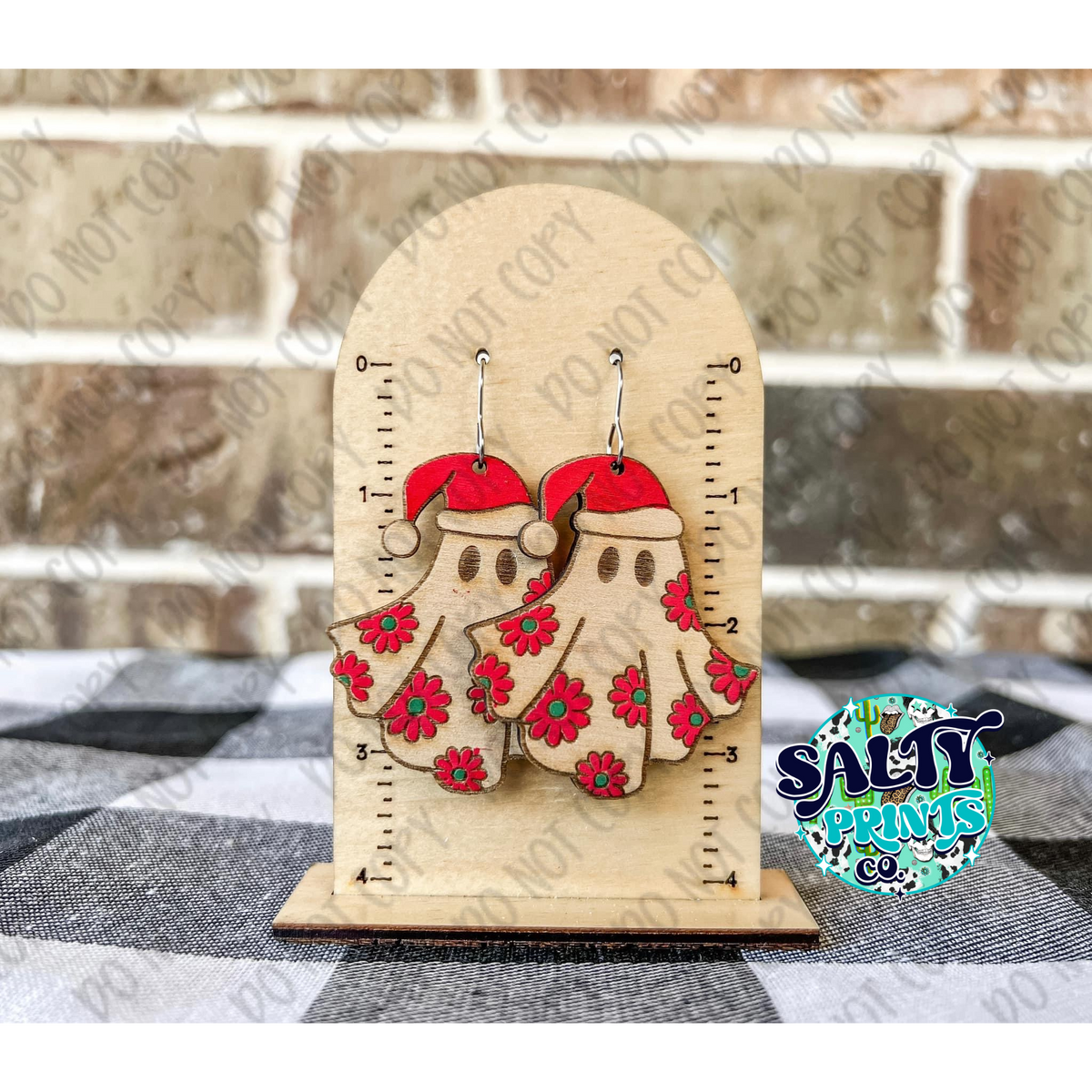 Spooky Christmas Earrings