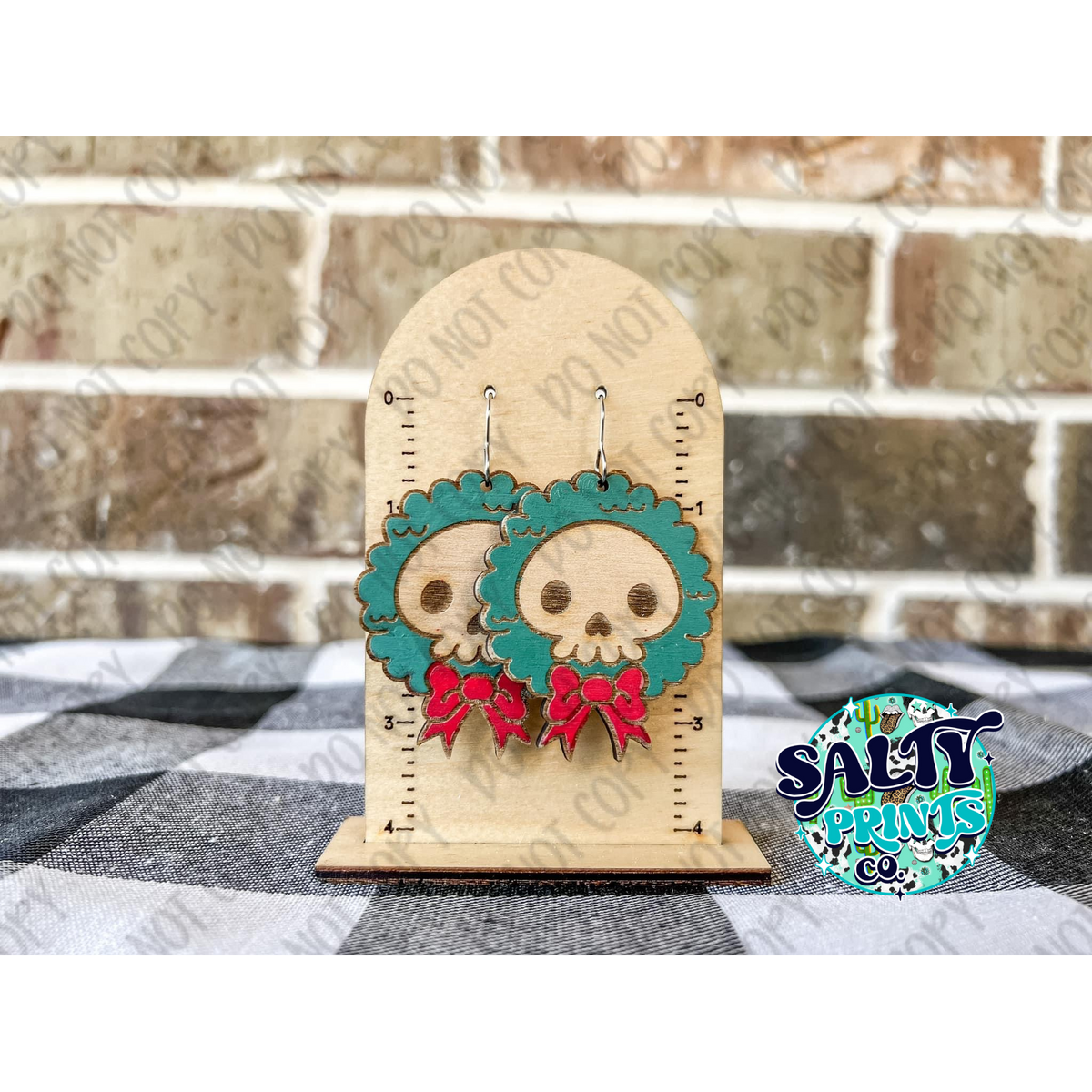 Spooky Christmas Earrings